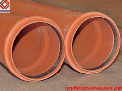 Труба НПВХ для канализации диаметр 50-200 мм